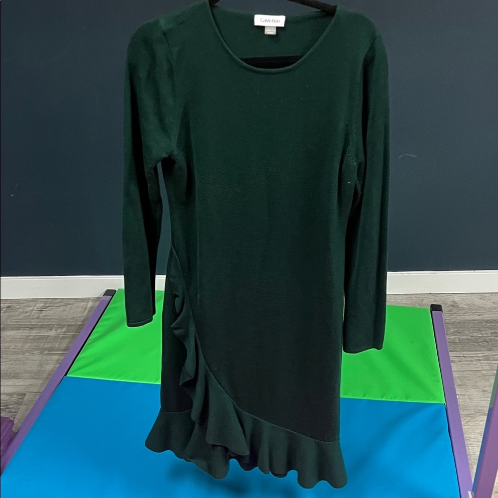 Calvin Klein Teal Knit Garment